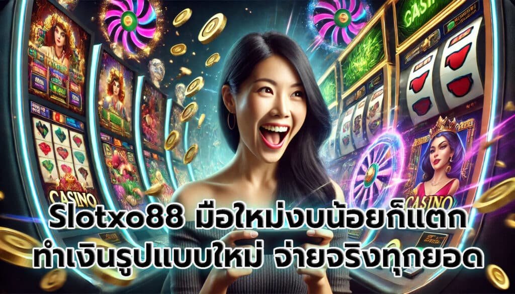 Slotxo88 มือใหม่งบน้อยก็แตก ทำเงินรูปแบบใหม่ จ่ายจริงทุกยอด-5